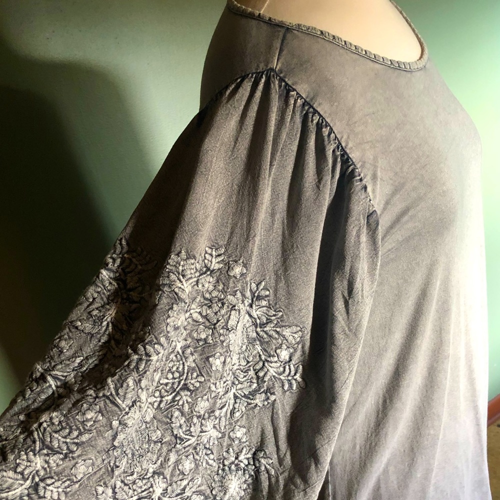 🦋 BOHO CHIC PEASANT TOP  SZ M  NWOT